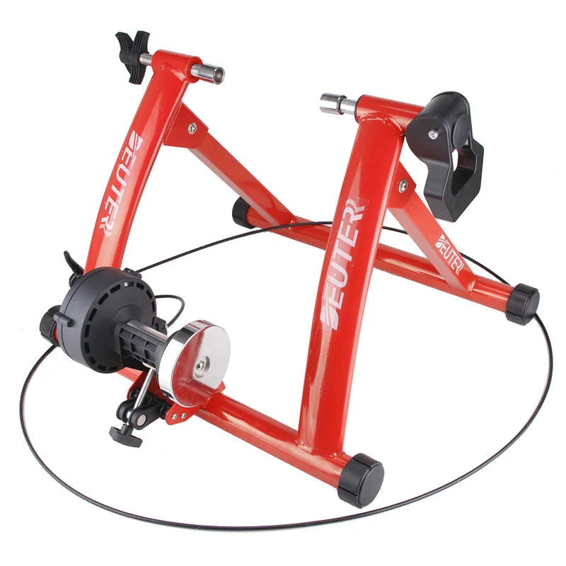 Magnetic Resistance Cycling Trainer Indoor Exercise Home Training Bike Rollers Fitness Equipment for 26-29 Inch Bikes