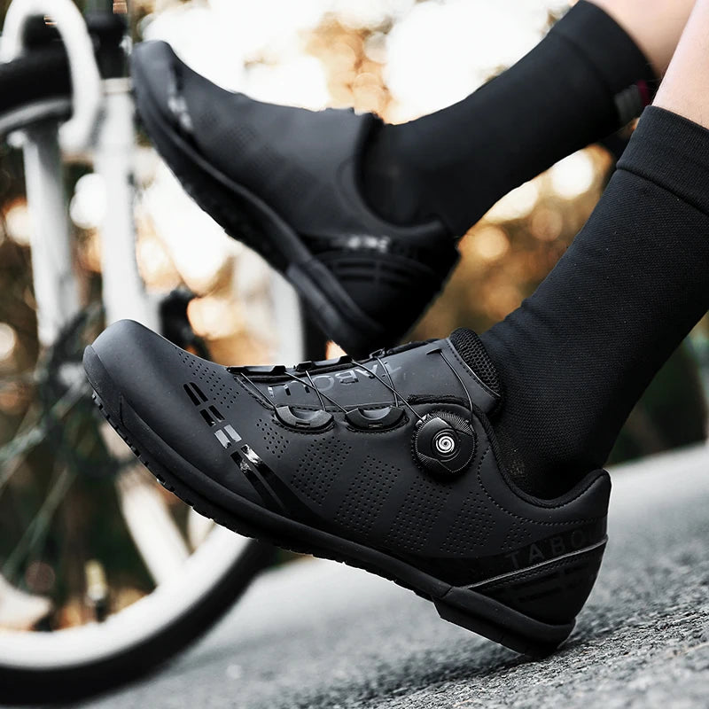 Men Non Locking Mountain Bike Shoes Without Cleats Road Bicycle Rb Speed Non Cleat Cycling Shoes Sneaker Flat Pedal Mtb Women