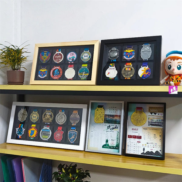 Marathon Medal Display