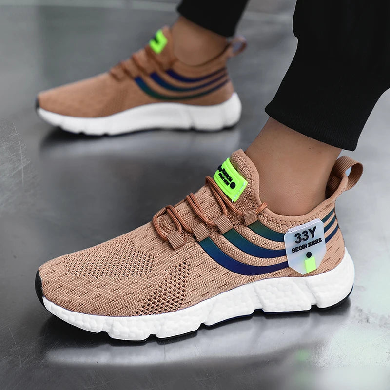 Sport Shoes for Men Luxury Brand Casuall Sneakers Shoes Summer Man Running Shoes Breathable Comfortable Fashion Walking Shoes